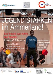 Plakat Jugend stärken im Ammerland