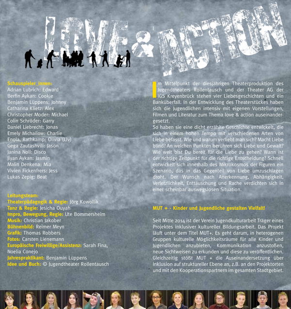 love & action - Flyer Seite 2